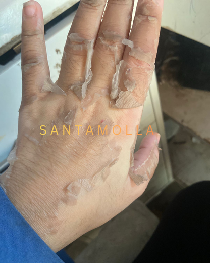 Santamolla peeling %25  مقشر لمناطق (الكوع .الركب .كف اليد . وش الرجل )