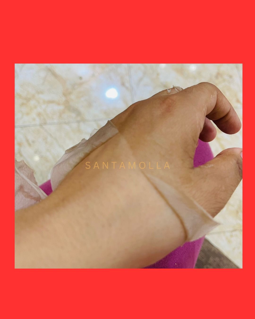 Santamolla peeling %25  مقشر لمناطق (الكوع .الركب .كف اليد . وش الرجل )